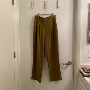 Oak + Fort Women's Trousers - Kelp - Size 4